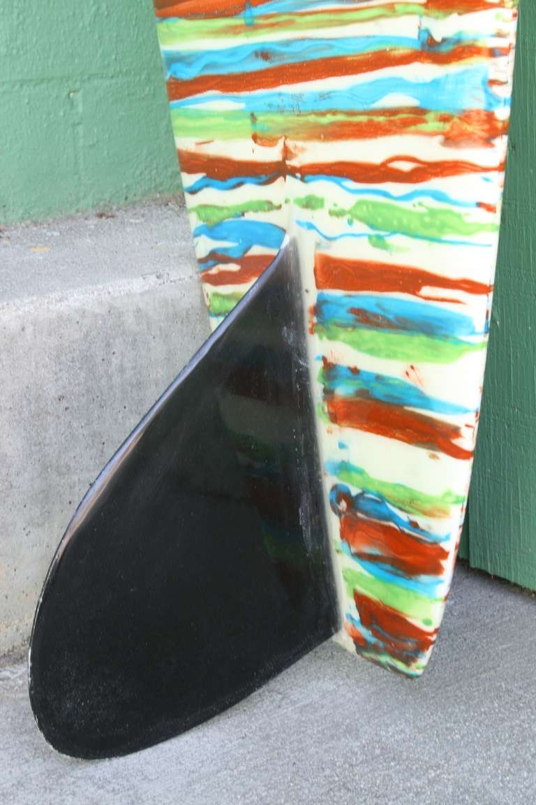 Fiberglass Collectible Beatles Tribute Surfboard