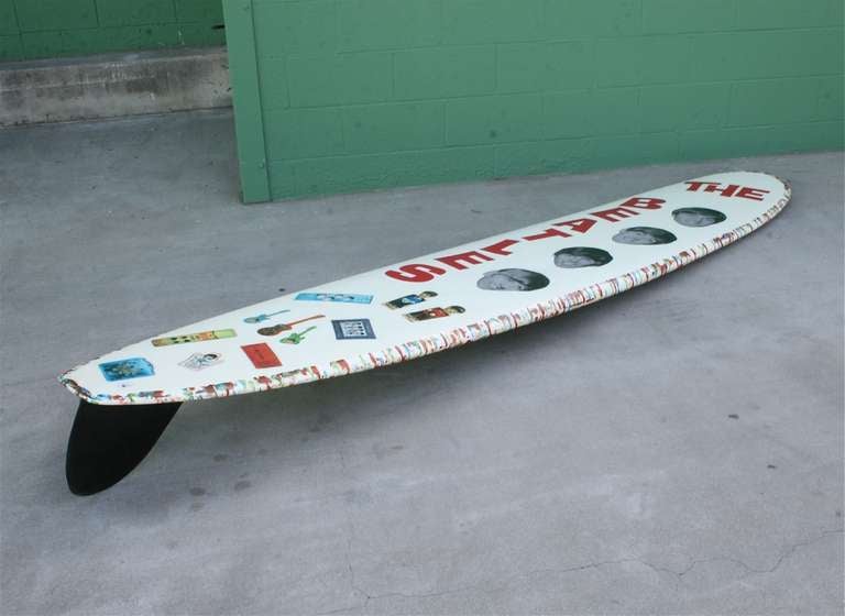 Collectible Beatles Tribute Surfboard 1