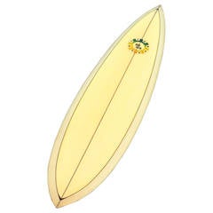Used Extremely Rare Greg Noll Mini Gun Surfboard, 1967