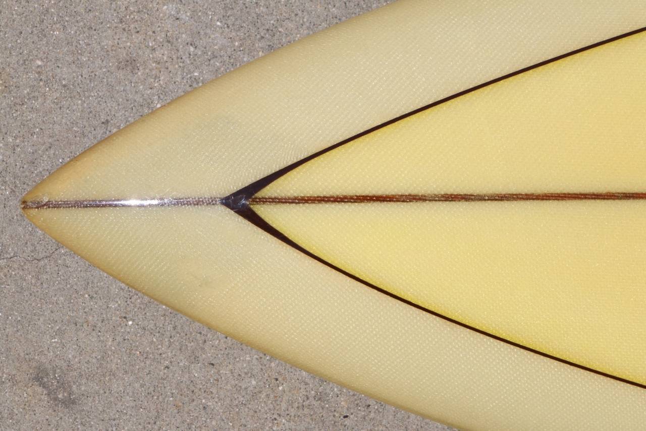 American Extremely Rare Greg Noll Mini Gun Surfboard, 1967