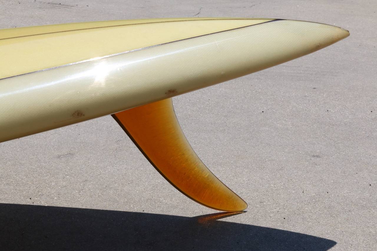 Extremely Rare Greg Noll Mini Gun Surfboard, 1967 1