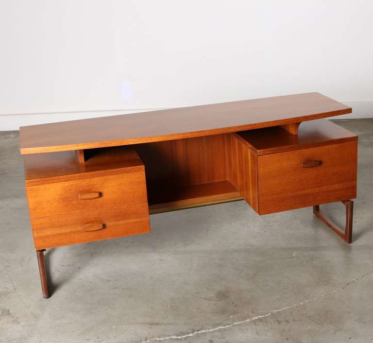 Wood Ib Kofod Larsen Vanity or Desk for G Plan, 1960's