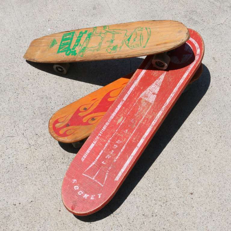 skateboards in the 1960s