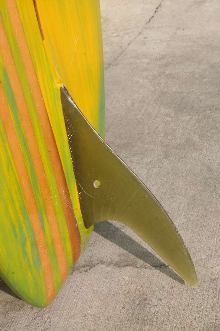 Mid-20th Century 1960's Original Paipo Bellyboard by Jacks, Huntington Beach CA