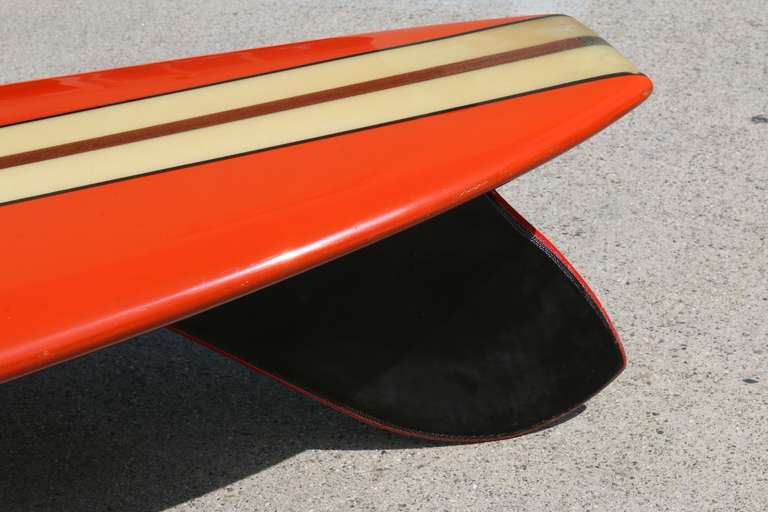 American All Original Early 1960s Hansen Surfboard