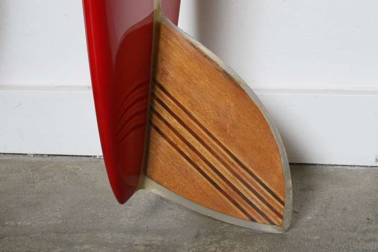 Mid-Century Modern Bing Surfboard Early 1960s 