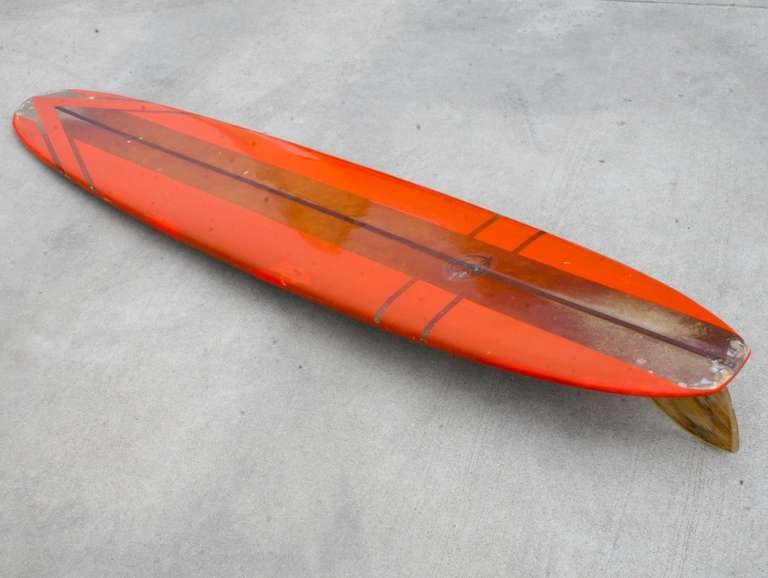 Titan South Bay, Orange Surfboard, California 1964 1