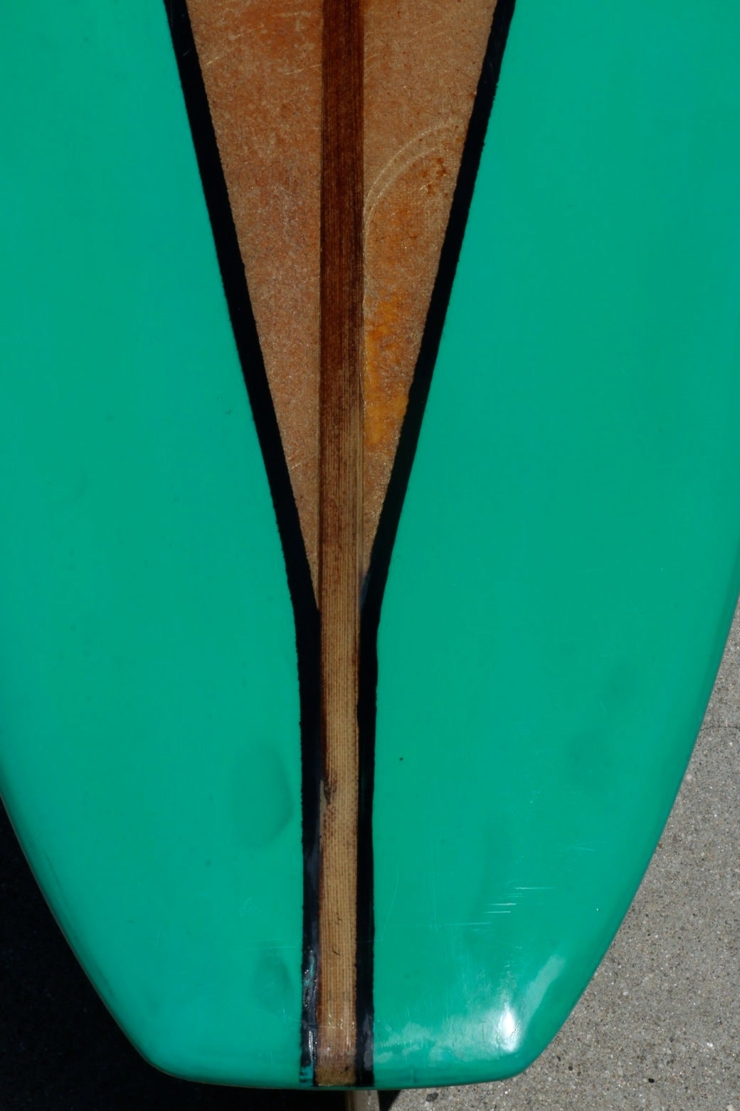 Fiberglass Early 1960s 'Surf Rider Standard' Surfboard, Santa Ana, California