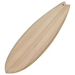 Used Faux Balsa Wood Surfboard, Early 1970s