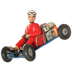 Rare 1950s Schuco West German Toy Go-Kart