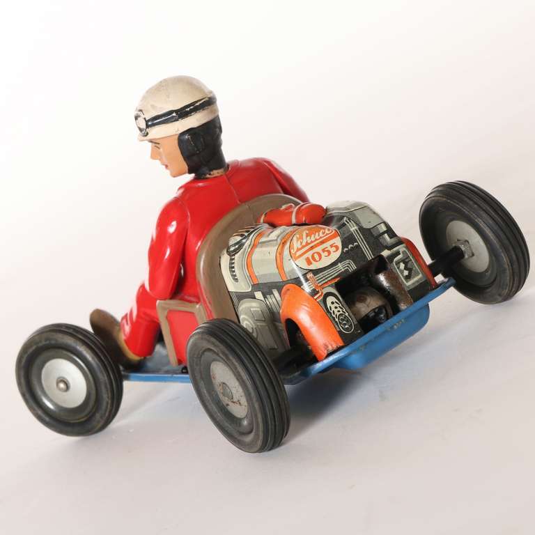 Rare 1950s Schuco West German Toy Go-Kart 1