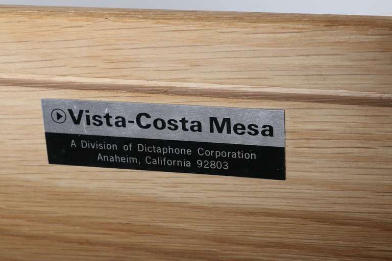 Midcentury Walnut Credenza by Vista-Costa Mesa 2