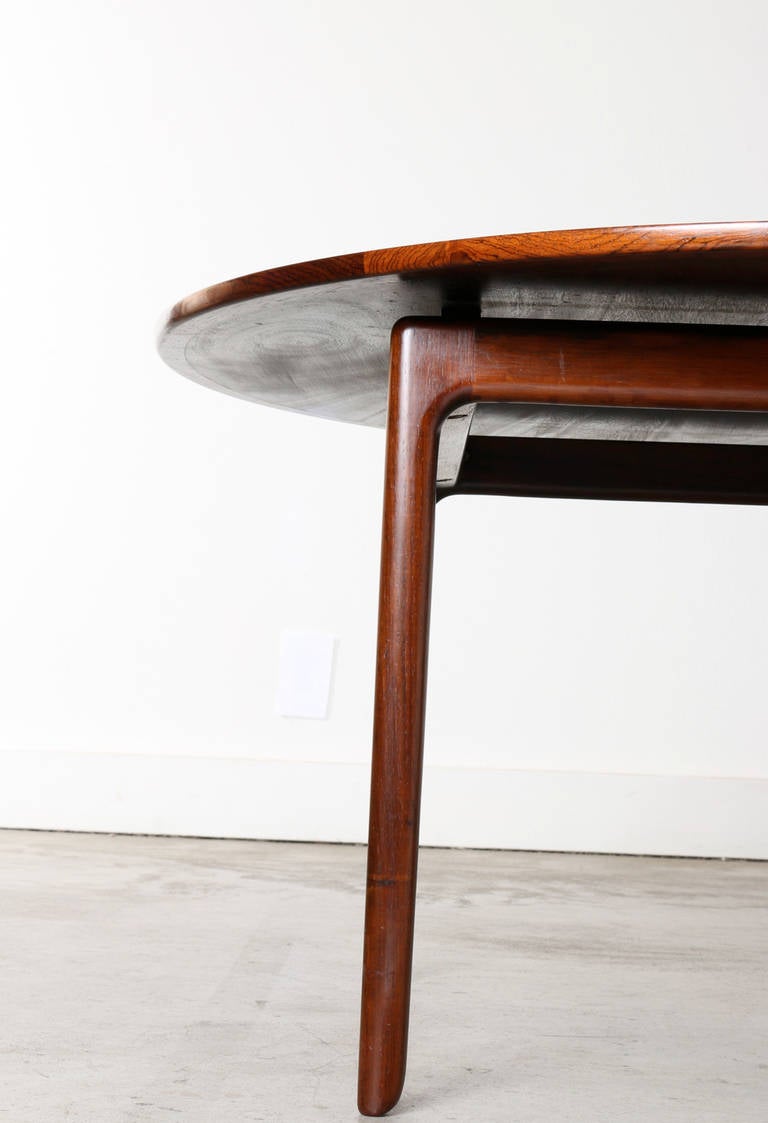 Mid-20th Century Stunning Rosewood Table by Ole Wanscher, Denmark c.1950