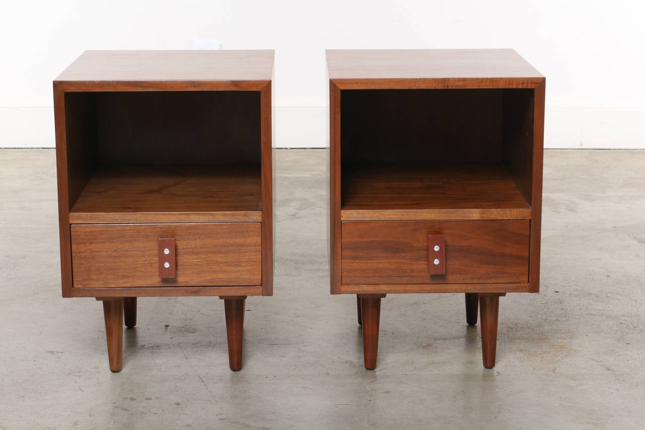 Reconditioned nightstands. Great lines, look and functionality.
