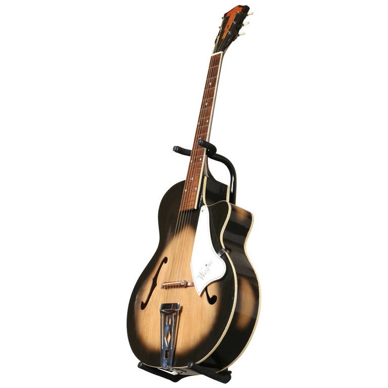Wayne Archtop Jazz Box Guitar with Case at 1stDibs