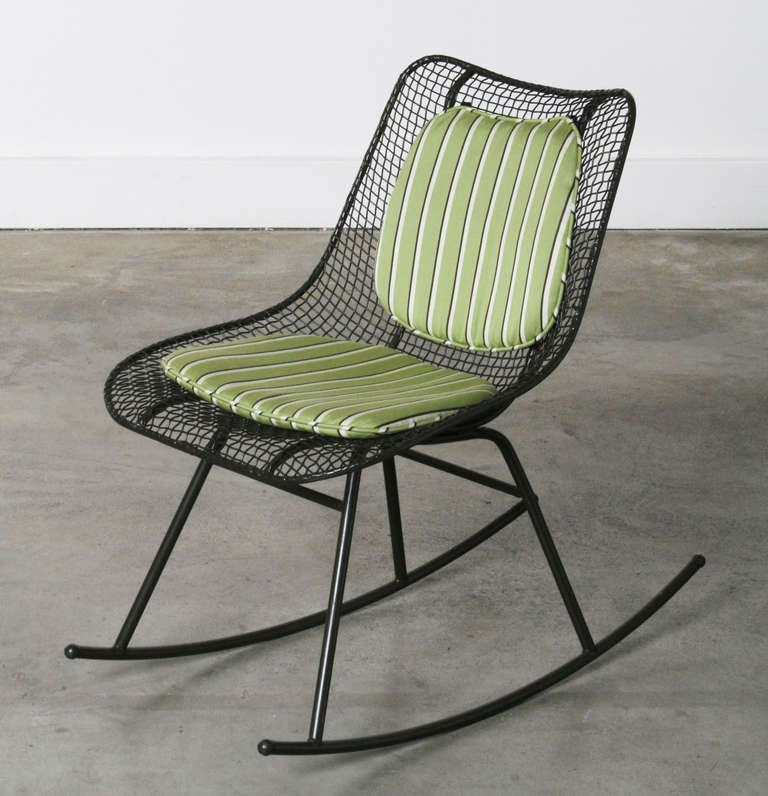 Russell Woodard Armless Rocking Chair at 1stDibs