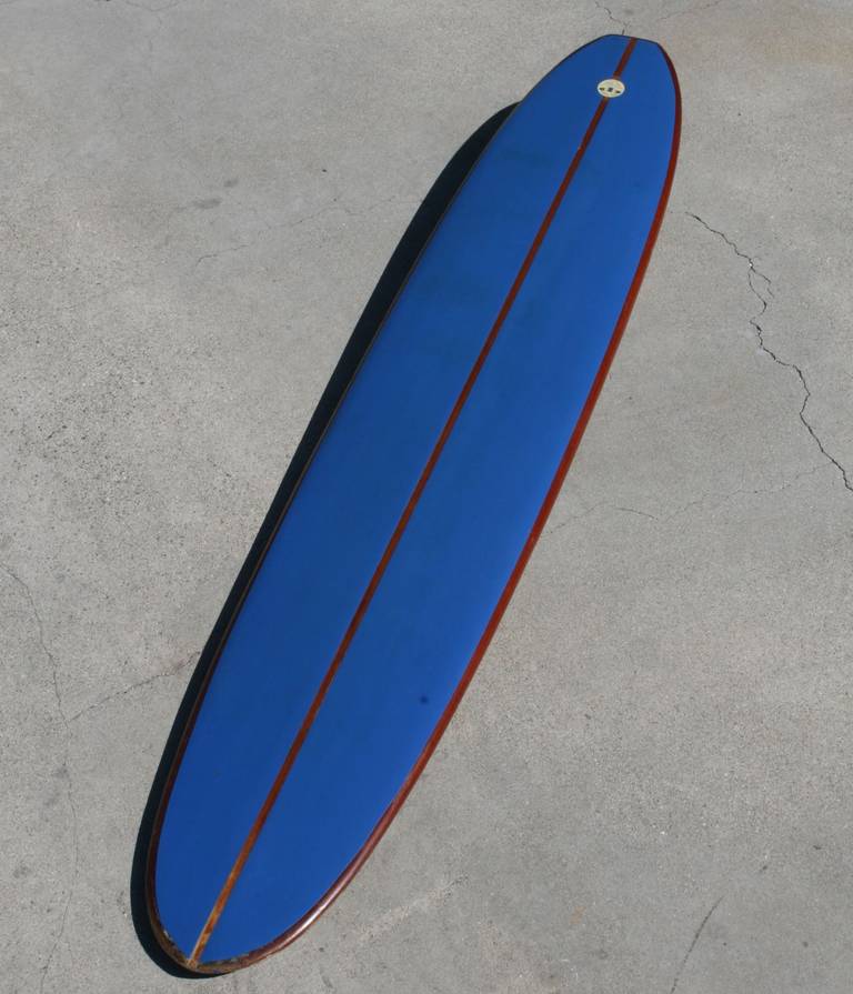 Mid-Century Modern Pan Pacific 1960s Surfboard, Bellflower CA