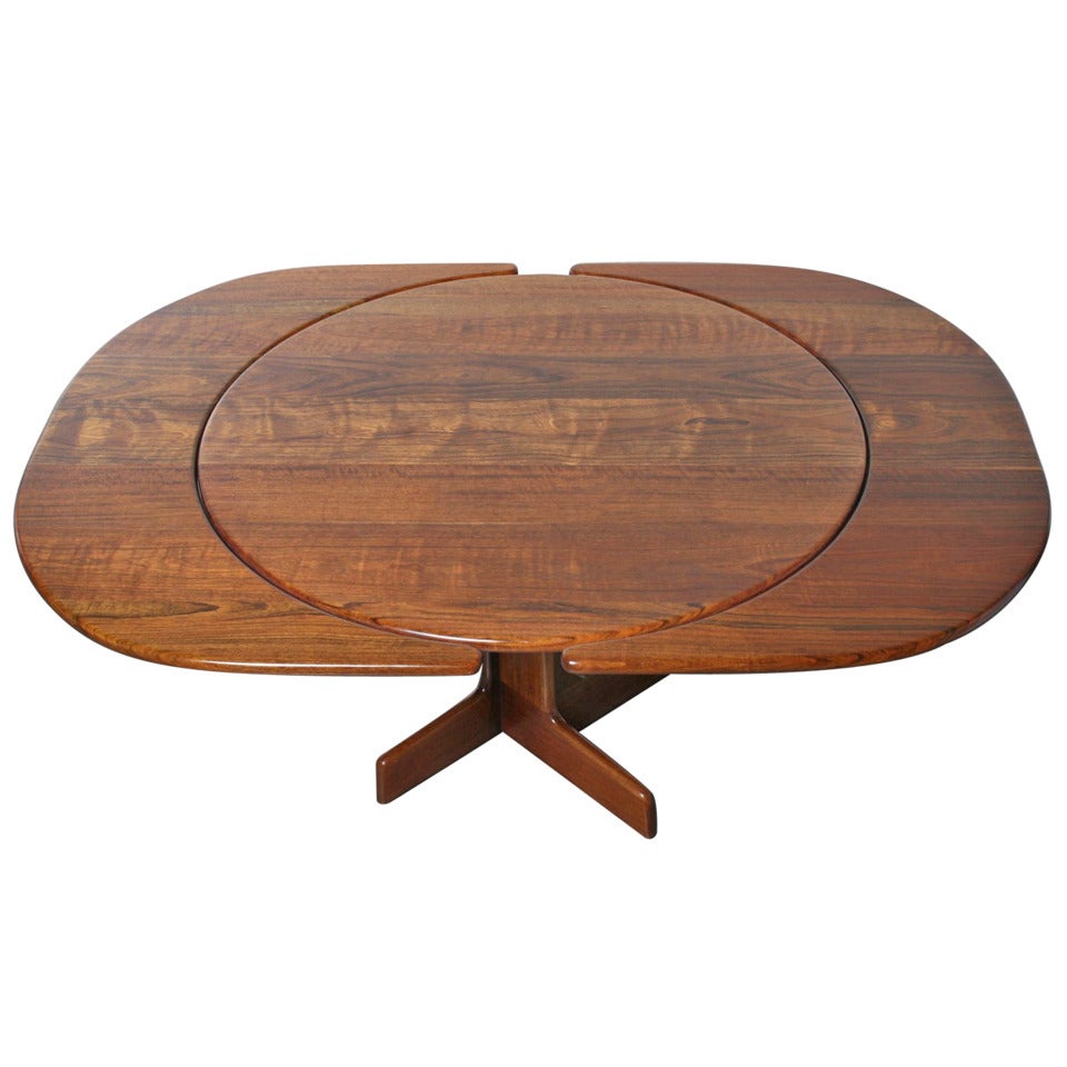 Gerald McCabe Shedua Wood Pedestal Dining Table