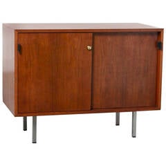 Florence Knoll Walnut Credenza, 1950s