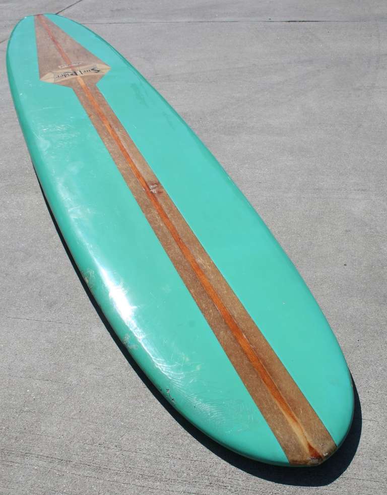 Mid-Century Modern Surf Rider Surfboard, California 1960's