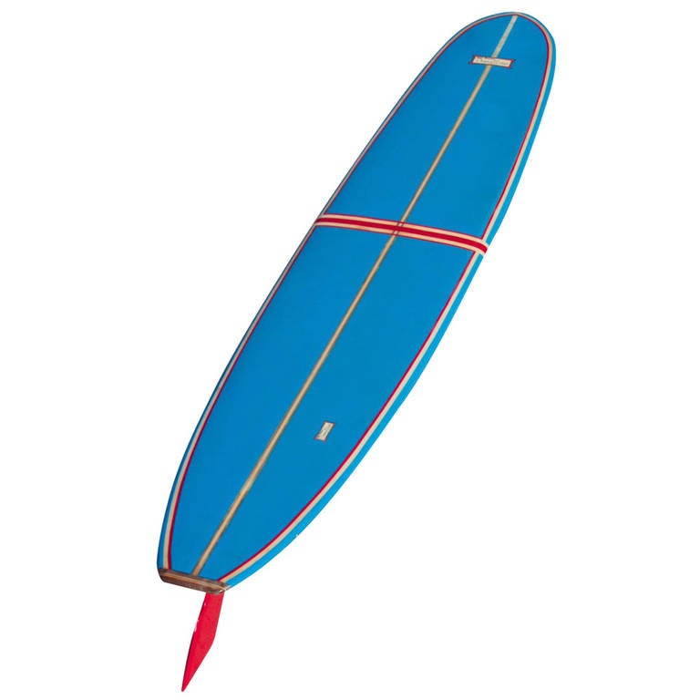 Dewey er PrePerformer Surfboard, 1960s at 1stdibs