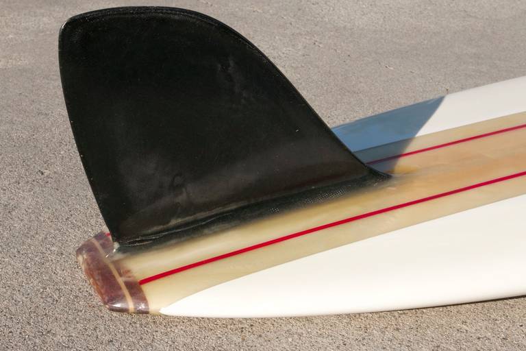 Striking Early 1960s Hap Jacobs Surfboard 1