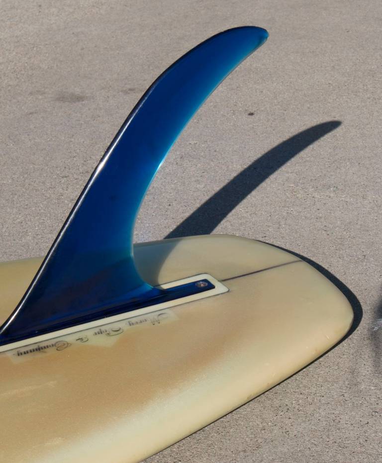 baby blue surfboard