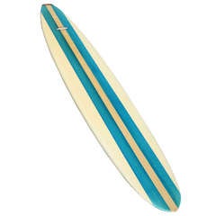 Retro All Original Hap Jacobs Surfboard, 1959, Hermosa Beach California
