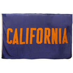 Giant Pre-1893 California Banner by Horstmann Uniform Company