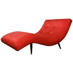 Adrian Pearsall Wave Chair or Chaise Longue, 1960s