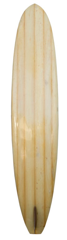 American 1970s Hobie Balsa Surfboard