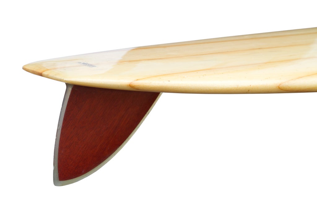 1970s Hobie Balsa Surfboard 1