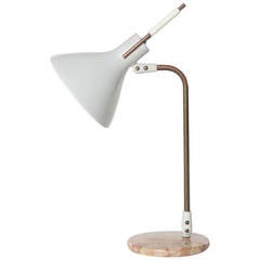 Vintage Desk Lamp by Maurizio Tempestini for Lightolier, 1950s