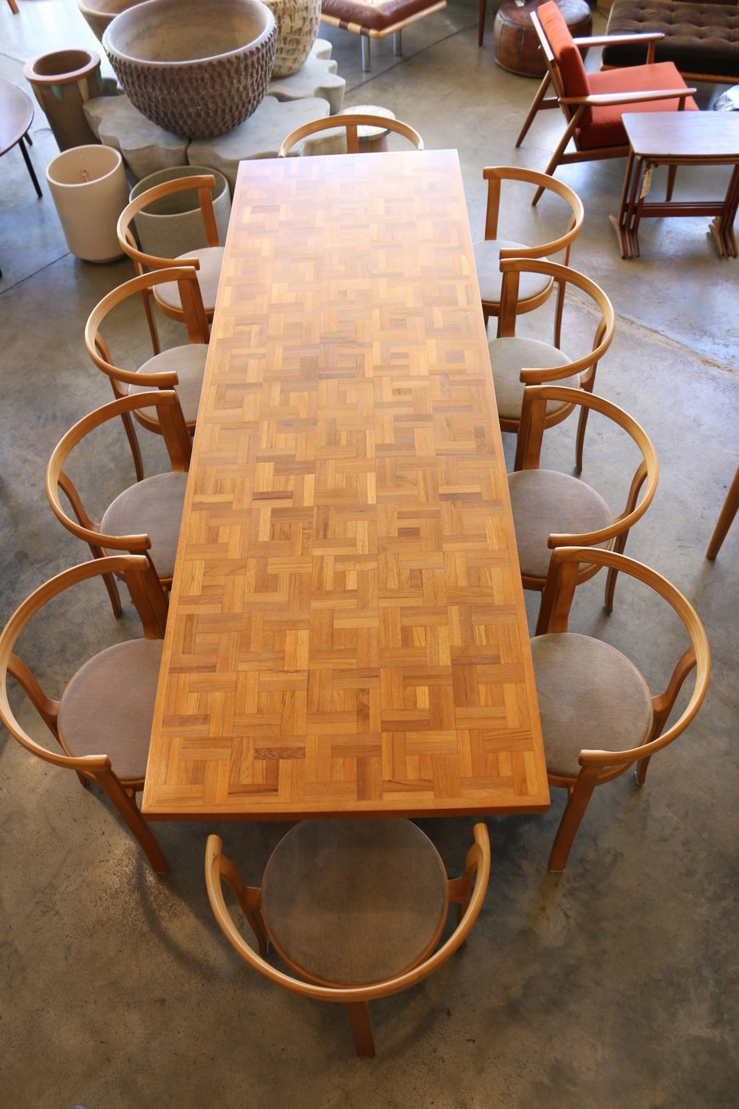 Carmel California Artisan Table, circa 1950s 4