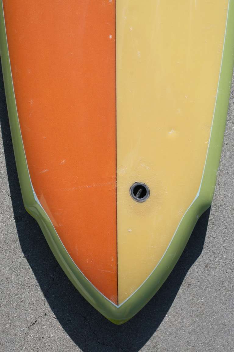 American Infinity Thruster Surfboard, California 1970's