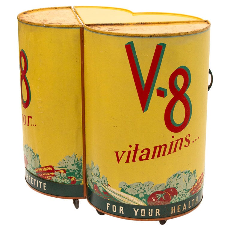 V-8 Hide-a-way Bar and Promotional Display