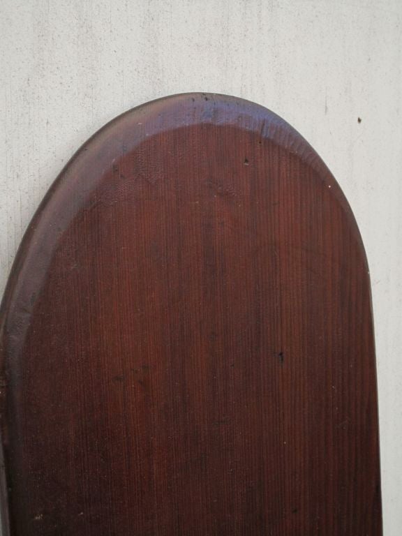 20th Century 1920s Wooden Paipo Surf Board