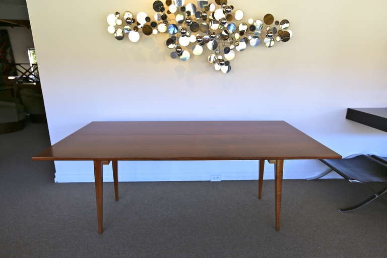 Mid-20th Century Flip Top Console Table by Edward Wormley for Dunbar