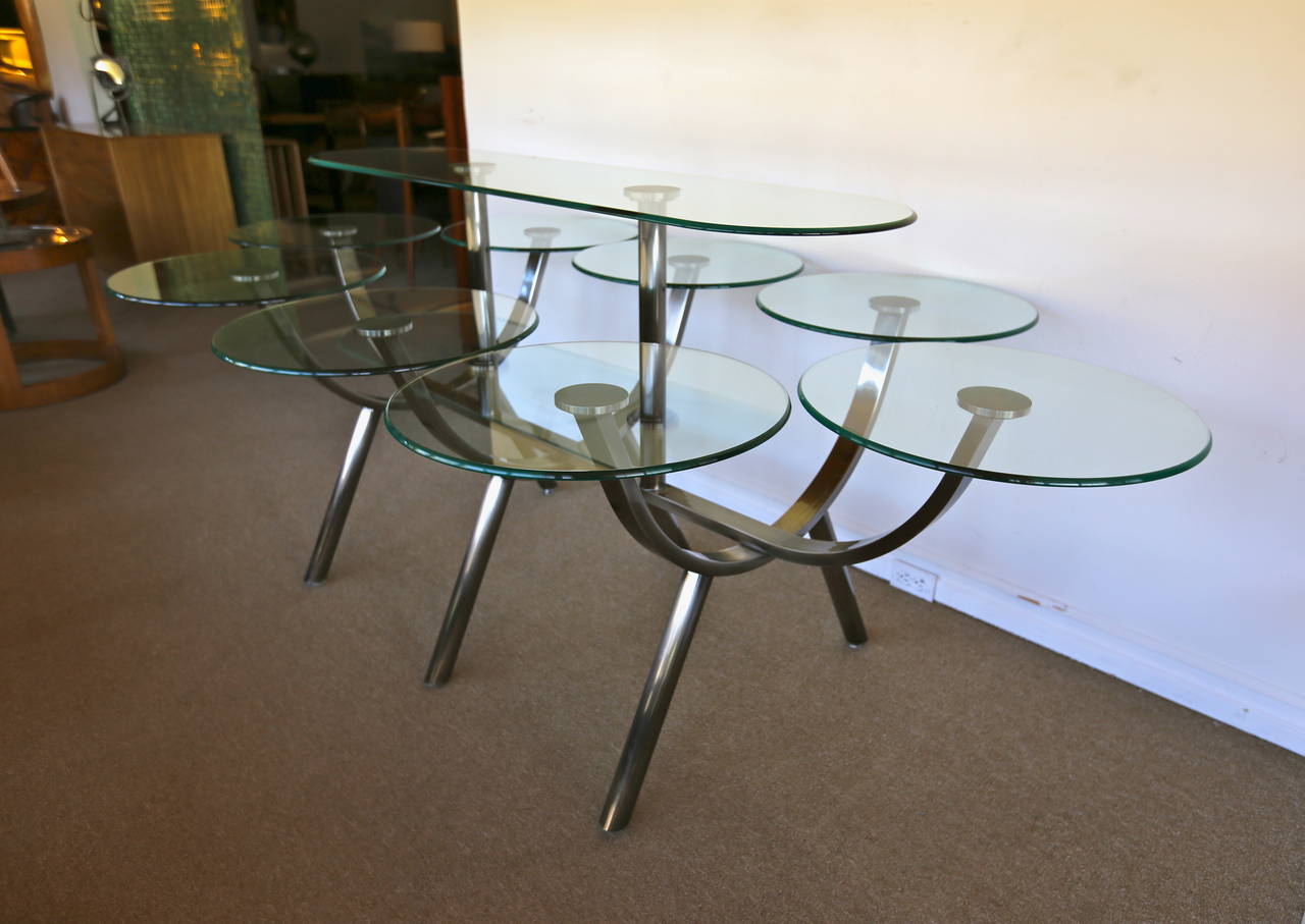 "Circle of Life" Dining Table by Design Institute of America (DIA). 