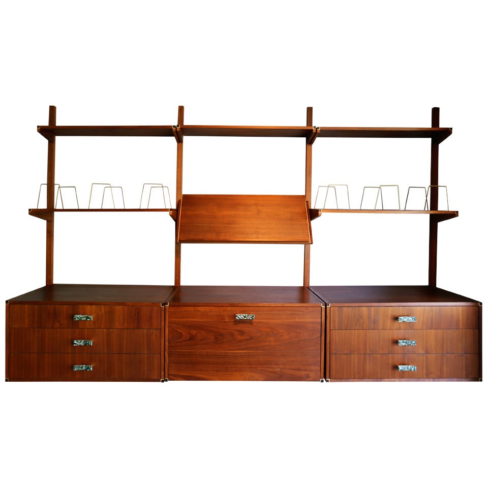 Floating Wall Unit by Gerald McCabe for Brown Saltman