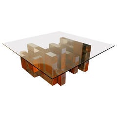 "Cityscape" Coffee Table by Paul Evans