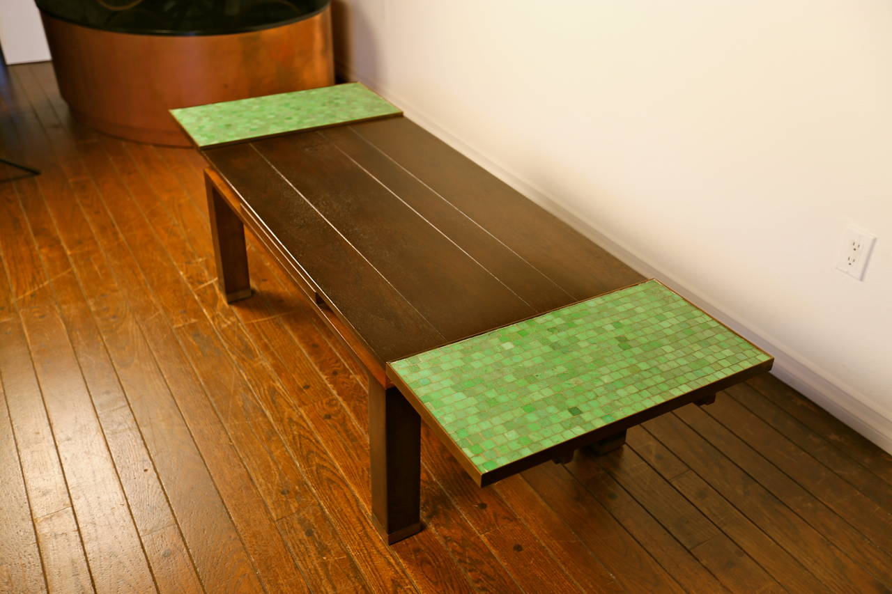 Brass Extension Coffee Table by Edward Wormley for Dunbar