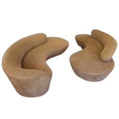 Pair Of Sofa's By Vladimir Kagan For Directional 