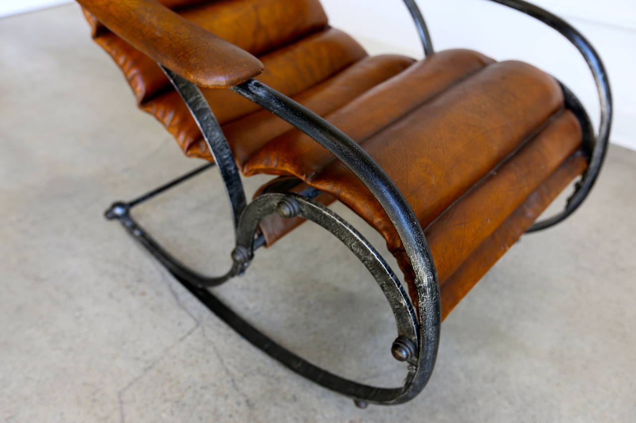 steel rocking chairs