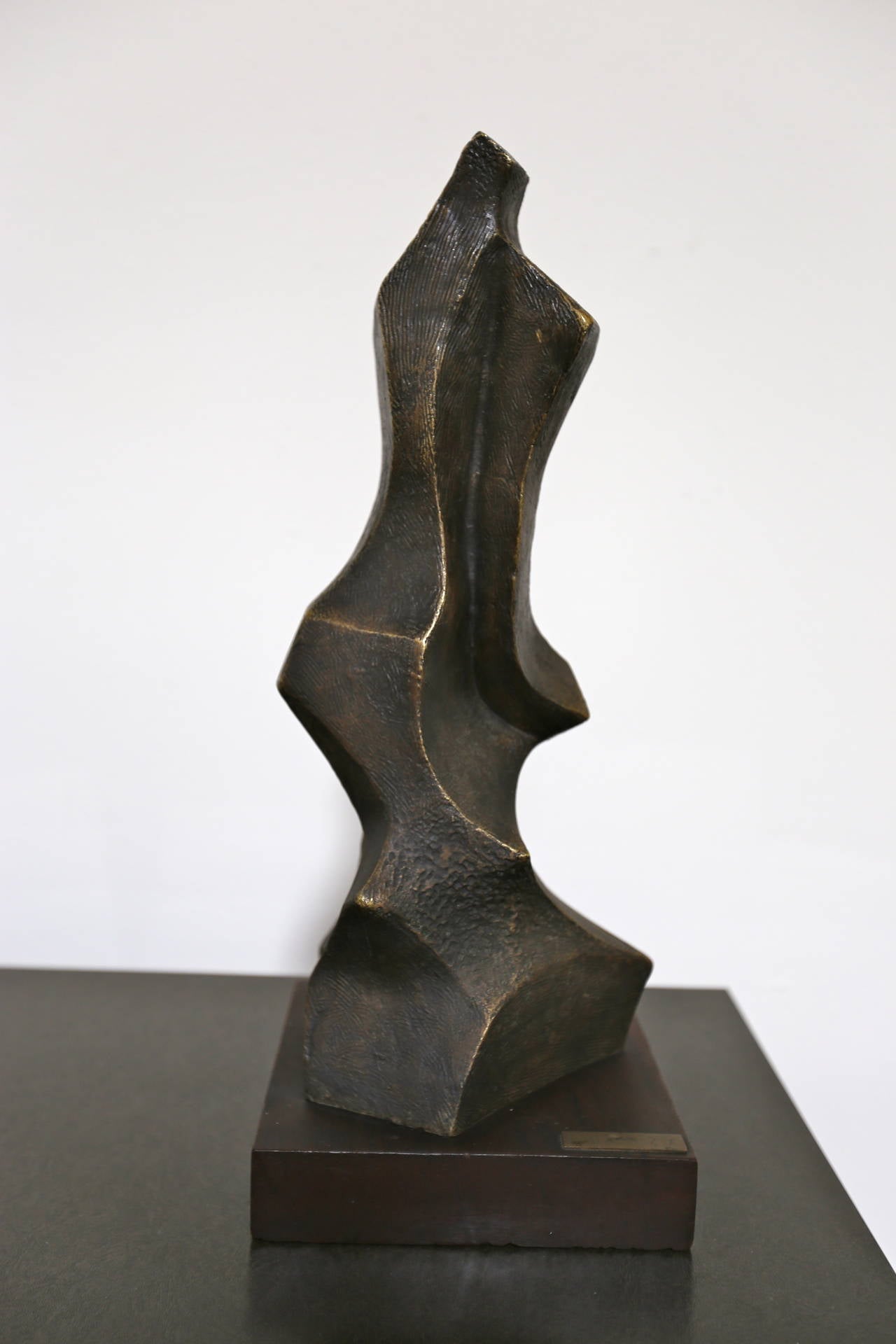 Abstract Bronze Sculpture at 1stdibs