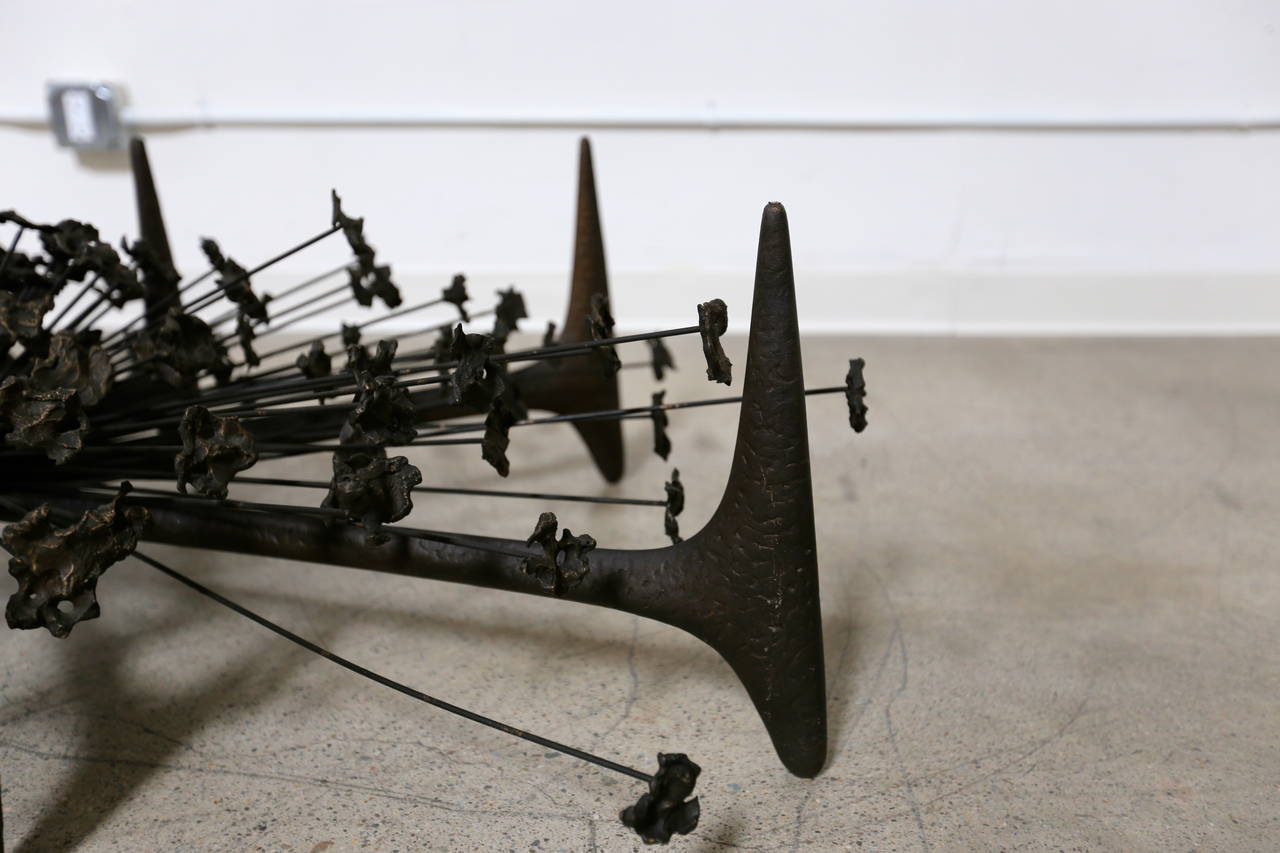 Sculptural Brutal Coffee Table by Daniel Gluck 3