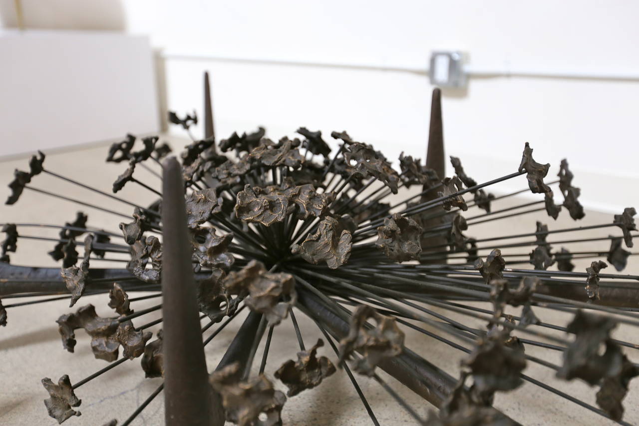 Sculptural Brutal Coffee Table by Daniel Gluck 1