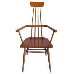 High Back Windsor Chair Designed by Paul McCobb