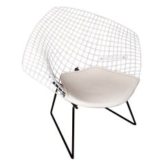 Vintage diamond Lounge chair  by Harry Bertoia for Knoll