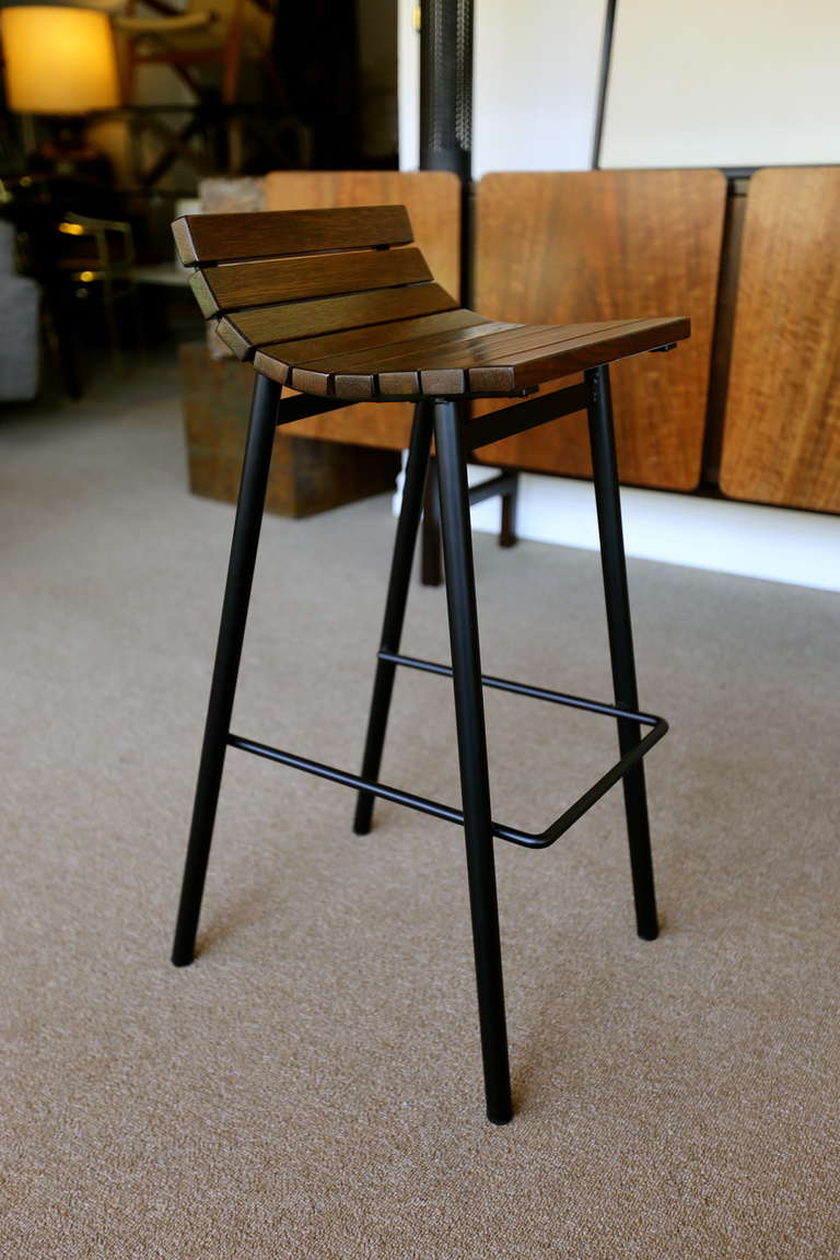 Set of Six Barstools by Vista of California Circa 1950.